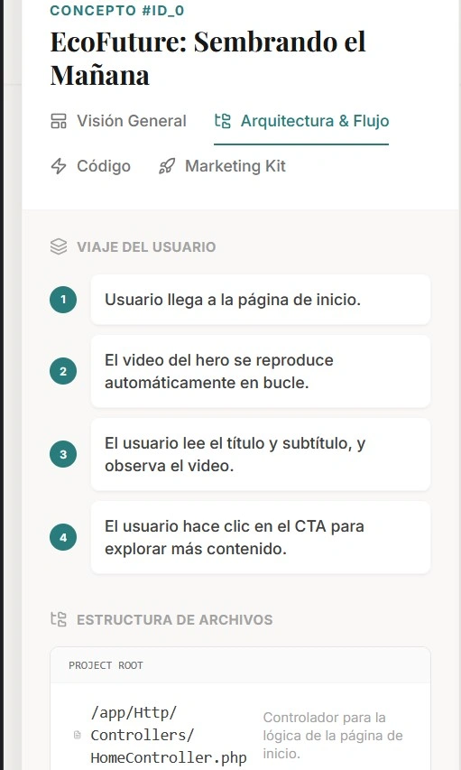 Explorador de Ideas - Pantalla 6